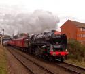 9f 92214 Leaving Loughborough