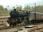 44996 taking water at Crianlarich on 171005