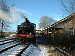 30075 Warming Stock for a Santa Special 2004 at Cranmore, ESR