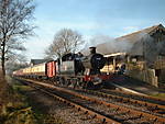 5637 Standing in Cranmore Station, ESR