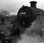 80136 front end at Bishops Lydeard, WSR