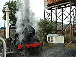 30075 Taking Water at the Column in Cranmore Yard, ESR