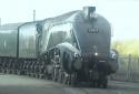 A4 Bittern (White Rose) Arrives At National Rail Museum York