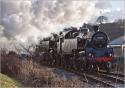 Standard Tanks Approaching Ramsbottom