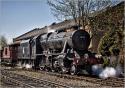 48305 Drops The Freight Train At Loughborough