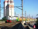 Train Passing "mangga Dua" Flyover