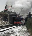 6023 Leaving Loughborough Central.