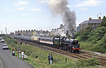 75069 departing from Tywyn.