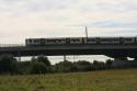 Local Train On Flyover