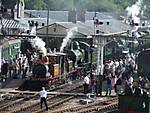 Loco lineup at Horsted Keynes