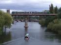 Crossing the River Severn