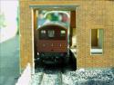 Brake Van In The Goods Shed