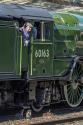 A Wave From The Footplate.