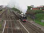 Duchess of Sutherland passing through Small Heath