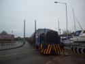 Sentinal Shunter, Preston Docks Swing Bridge, Uk.