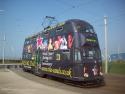 723, Pleasure Beach Loop, Blackpool Tramway, Uk.