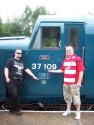 '37057' And A Friend With 37109 At Rawtenstall.