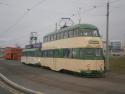 715 632 And 761, Pleasure Beach, Blackpool Tramway, Uk.