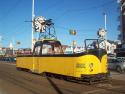 602, Pleasure Beach, Blackpool Tramway, Uk.