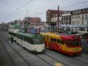 715 632 And 675+685, Bispham, Blackpool Tramway, Uk.