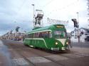 623, Pleasure Beach, Blackpool Tramway, Uk.