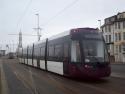 002 And 001, Central Prom, Blackpool Tramway, Uk.