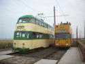 715 And 754, Little Bispham, Blackpool Tramway, Uk.