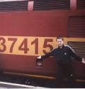 A Very Young '37057' With 37415 At Bangor, Uk