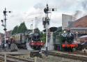 4936 Kinlet Hall Almost Ready To Go At Kidderminster While 5643 Is Being Coaled