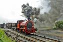 Bagnall 0-4-0st kent No. 2 With Mixed Traffic Train