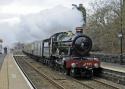 Valentines Express Passing Through Hartlebury