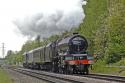 Princess Elizabeth Passes Through Water Orton With 'Royal Train' Locos 67006 & 67026