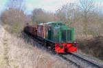 D2911 with freight
