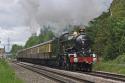 Gwr Castle Class 4-6-0 No 5043 Earl Of Mount Edgcumbe Passes Through Water Orton