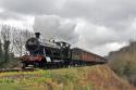Ex Gwr Heavy Goods Engine 2857 Crossing Borle Viaduct