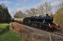 Ex Lms Stanier Mogul No. 42968 Passing Through Bank Farm