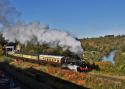 1501 Heading South Away From Highley With The Sunday Diner