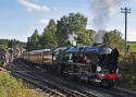 Ex Southern Region Battle Of Britain Class No. 34053 Sir Keith Park Departing Arley On Sunday Aftern