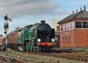 Guest Loco Ex Southern Region 'schools' Class No. 925 Cheltenham Seen Here Departing Kidderminster