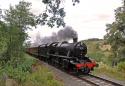 Ex-lms Stanier Class 5 Mogul No. 42968 Heads For Arley