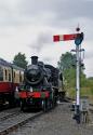 Ivatt Class 2 2-6-0 #46443  On 'footplate Experience' Duty Arriving At Arley