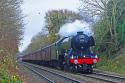 60103 Flying Scotsman Approaching Water Orton