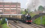 The Earl steaming around the bend.