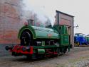 Hawtorne Leslie 0-4-0 'asbestos' At Brownhills