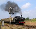 0-6-0 pannier tank 9600 at Tyseley