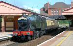 4936 Kinlet Hall enters Tyseley Station