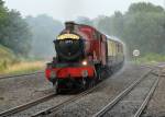 Shakespeare Express in torrentail rain