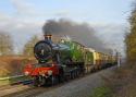 The Valentine Express Approaching Water Orton On Its Return Journey