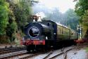 ex Port Talbot Railway GWR no. 813 arriving at Bewdley