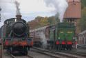 ex GWR 5164 & ex GNR 1744 at Bewdley
